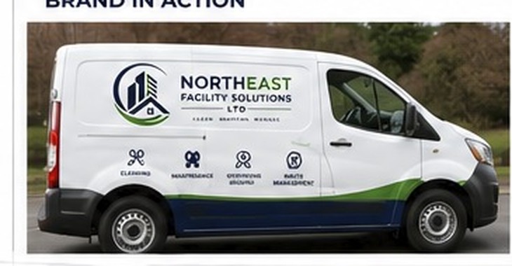 Northeast Facility Solutions branded van